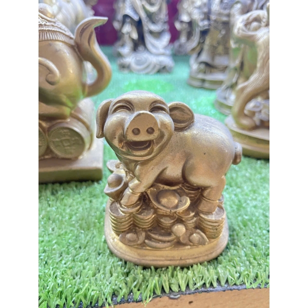 TƯỢNG HEO TÀI LỘC BẰNG ĐỒNG 1