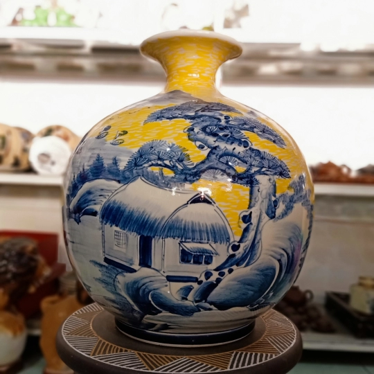 BÌNH HÚT TÀI LỘC QUÊ NHÀ