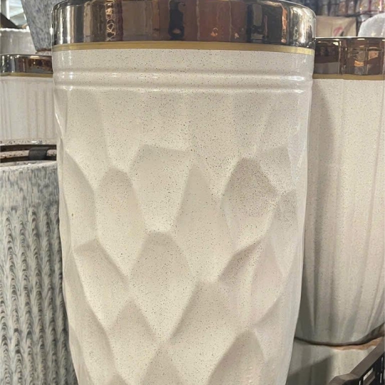 CHẬU SỨ TRỒNG CÂY HOA VĂN KIM CƯƠNG