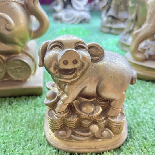 TƯỢNG HEO TÀI LỘC BẰNG ĐỒNG 1