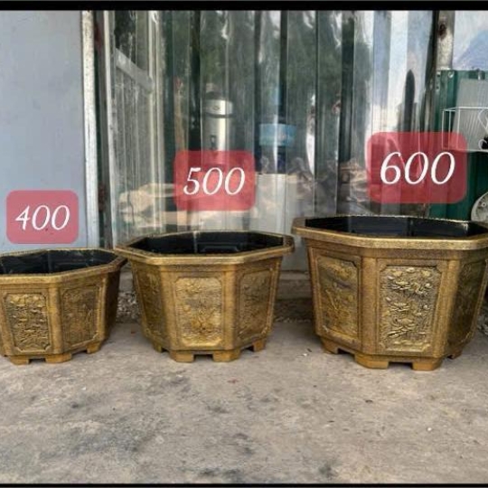 CHẬU BÁT GIÁC ĐỒNG